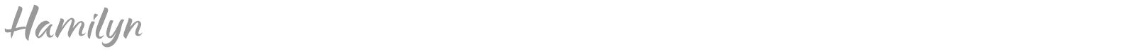 Hamilyn font preview